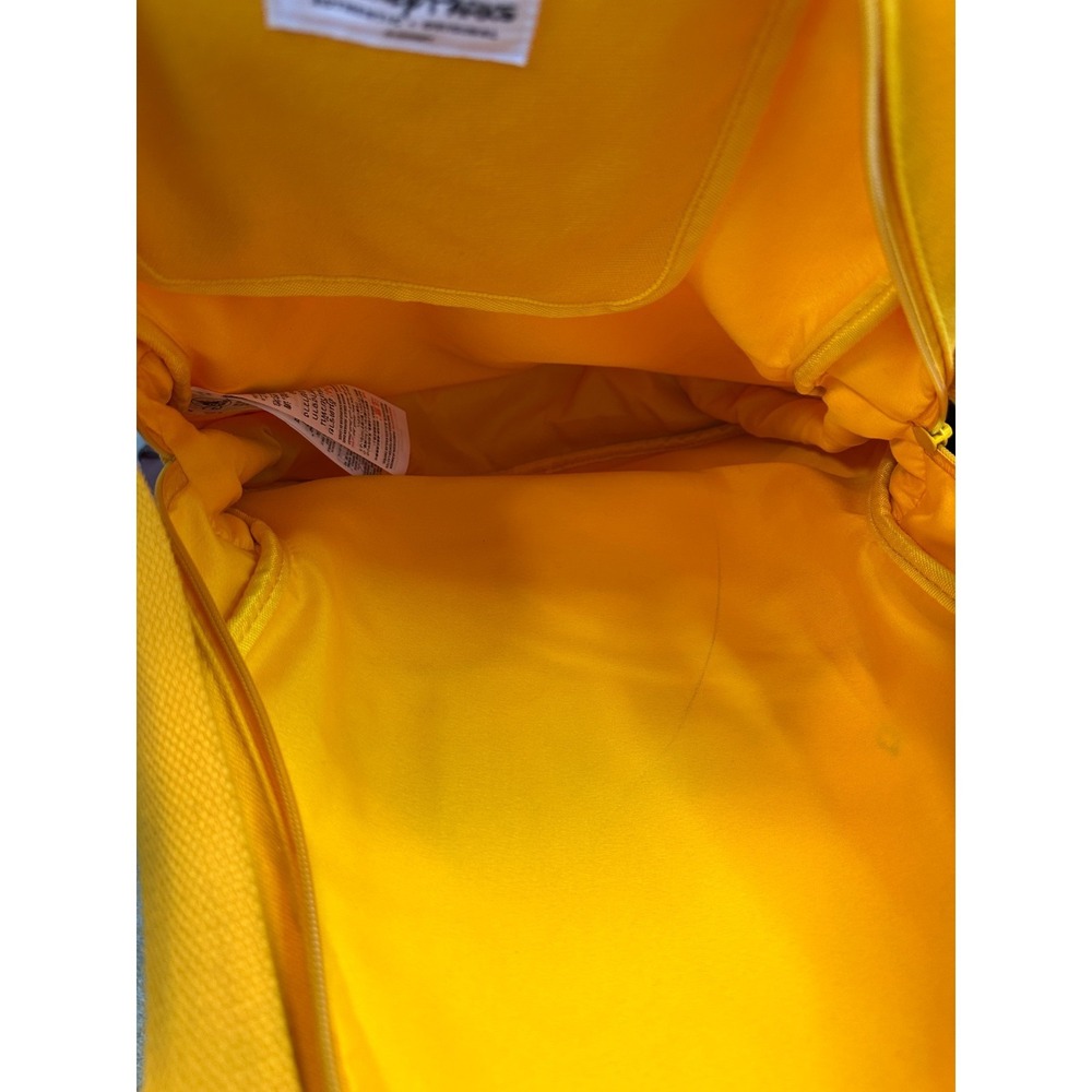 Disney Parks Pluto Big Face Canvas Tote Bag Disneyland Resort Yellow 3D Graphic - Picture 7 of 11